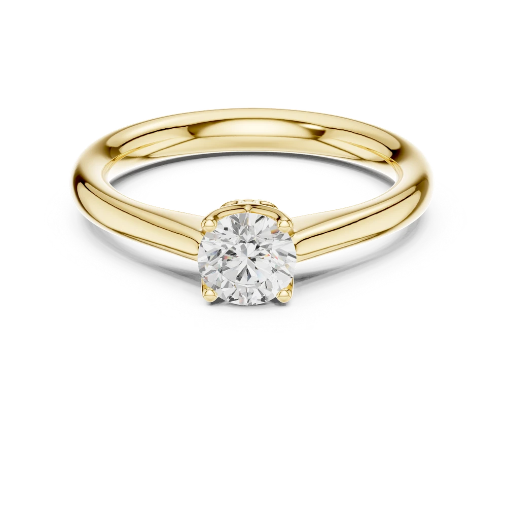 Stone Shadow Lab Grown Diamond Ring, view 3 of 6
